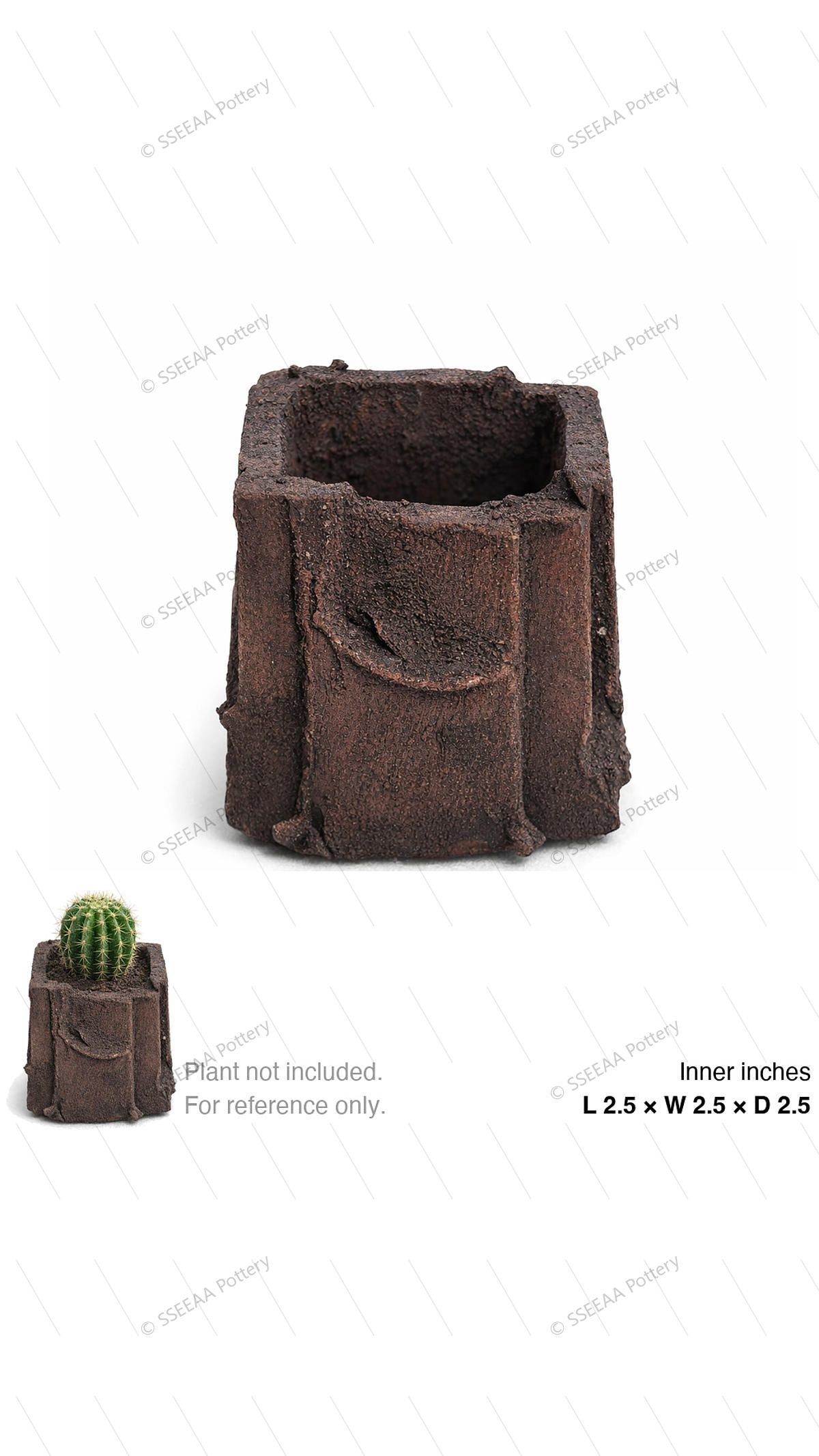 pottery_202603_rock_1 · L2.5 W2.5 H2.5