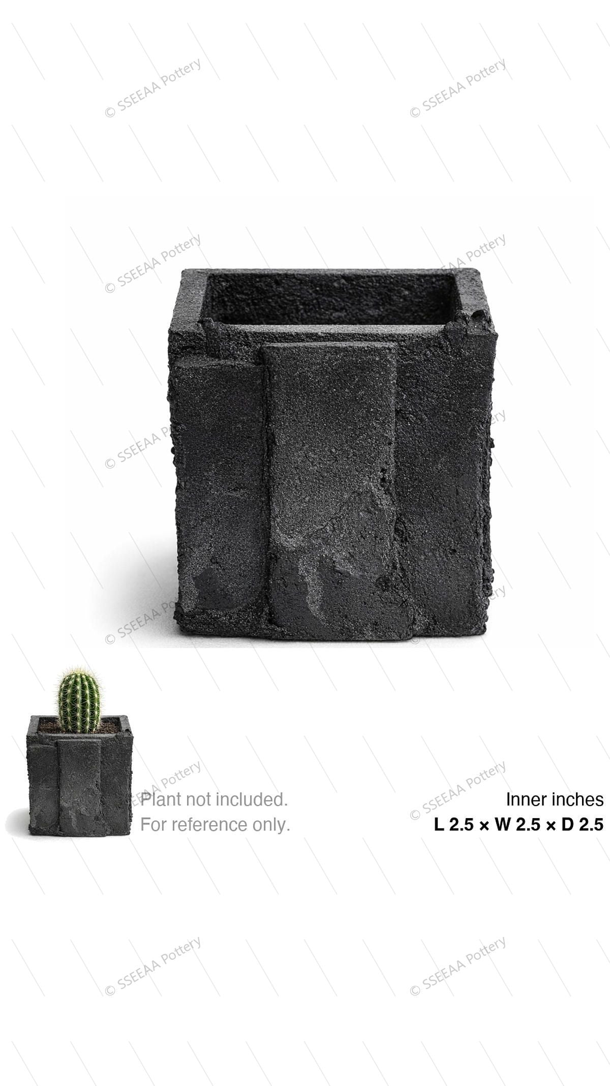 pottery_202603_rock_3 · L2.5 W2.5 H2.5