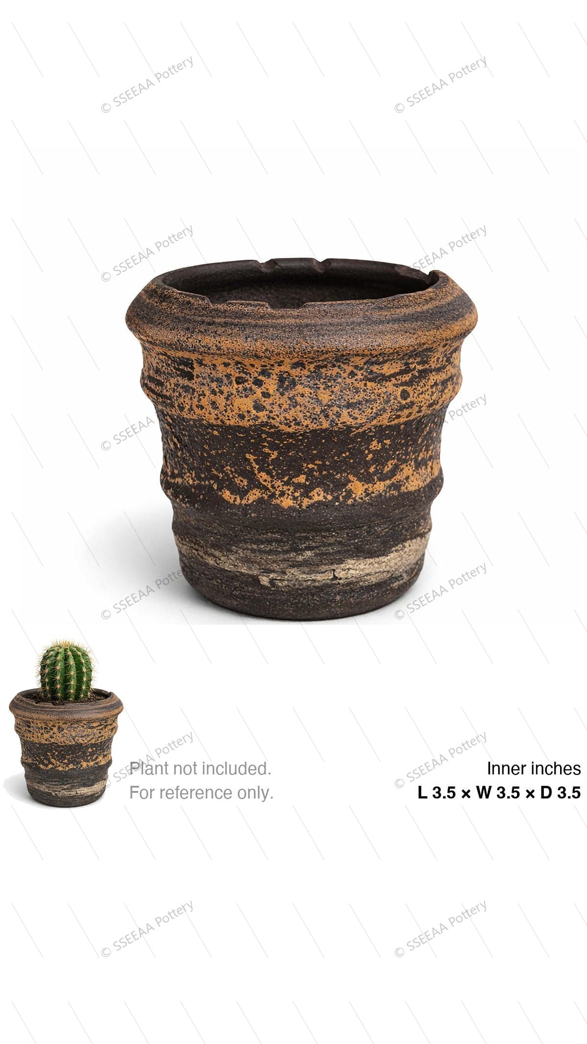 pottery_202604_rock_13 · L3.5 W3.5 H3.5
